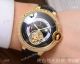 Best Copy Ballon Bleu de Cartier Watches Silver Dial Brown Leather Band (6)_th.jpg